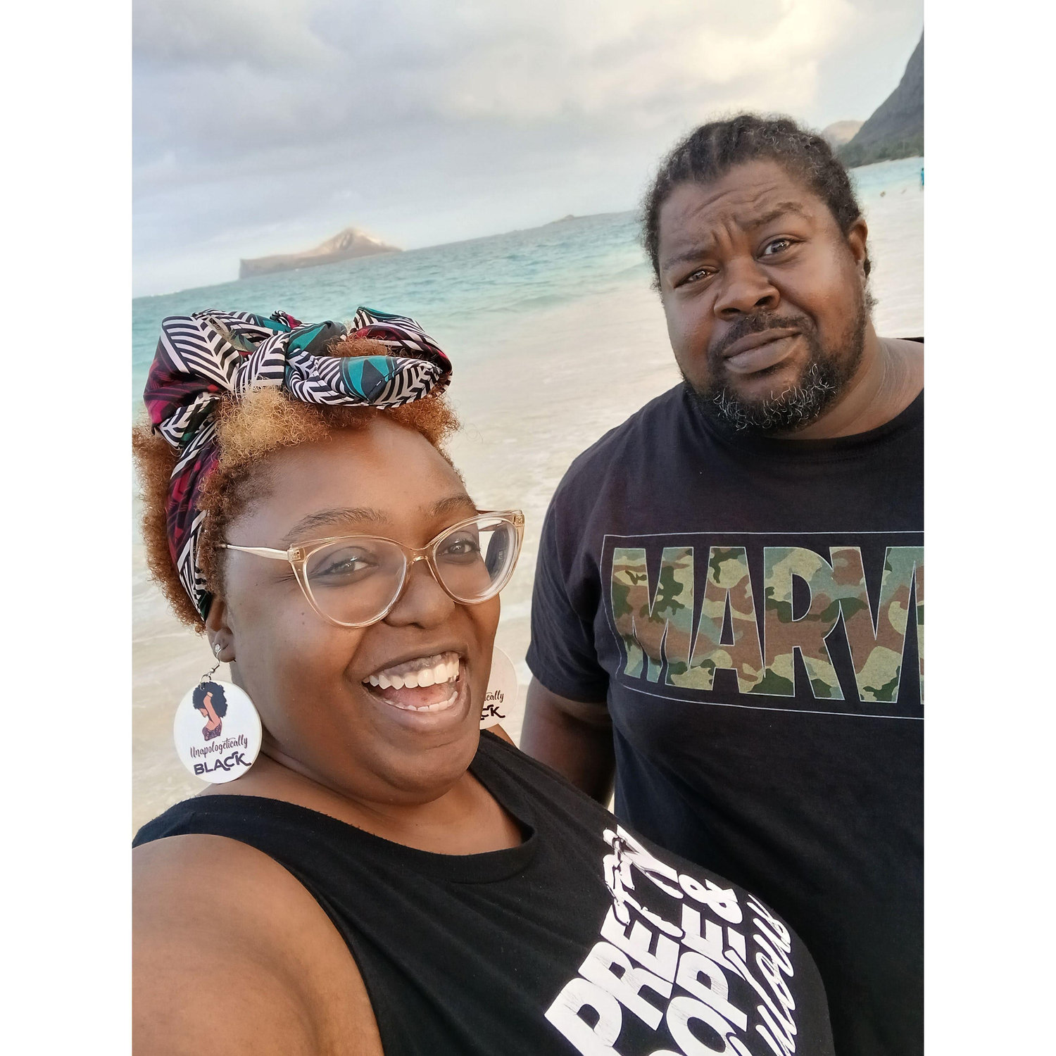 A day on the beach in Hawaii