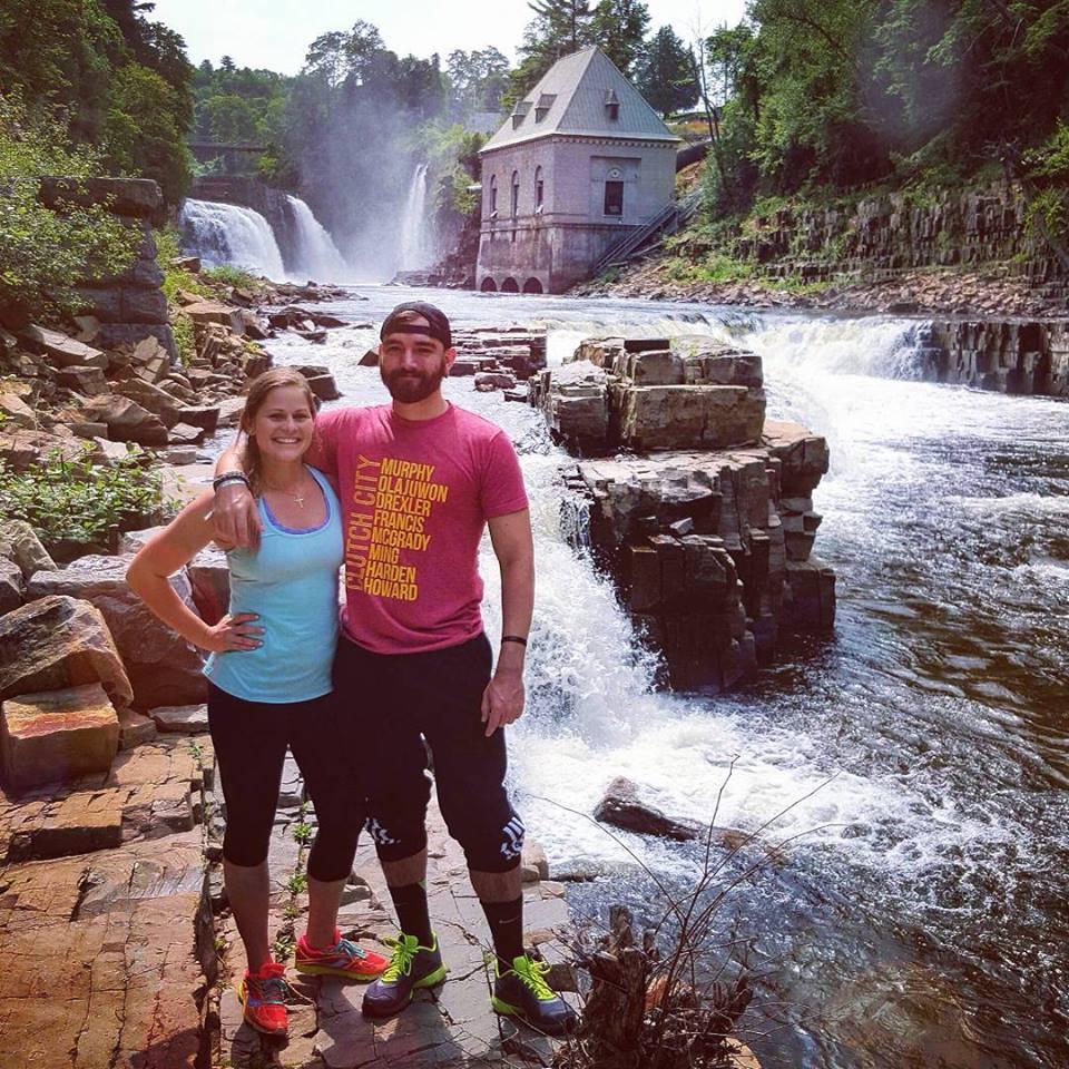 Our first "road trip" together was for Jenny's wedding in upstate New York.