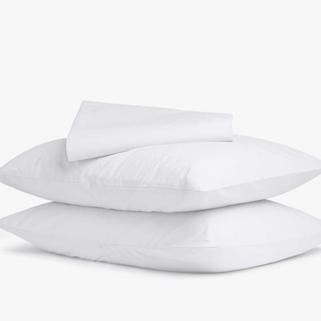 Percale Sheet Set, King, White