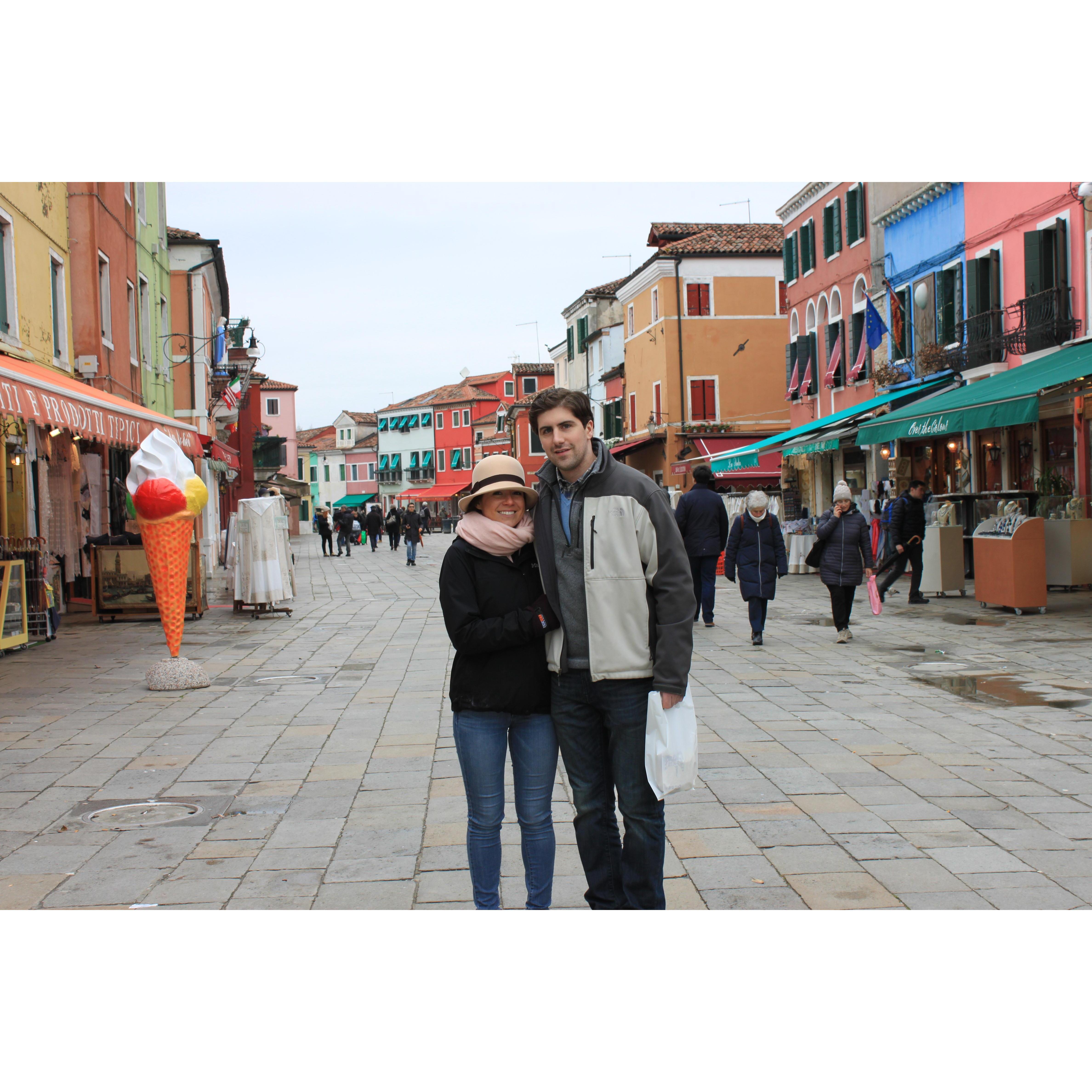 Shops in Burano