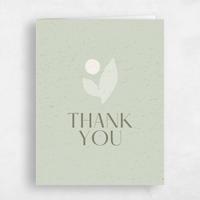 Green Wedding Thank You - Rafina Portrait