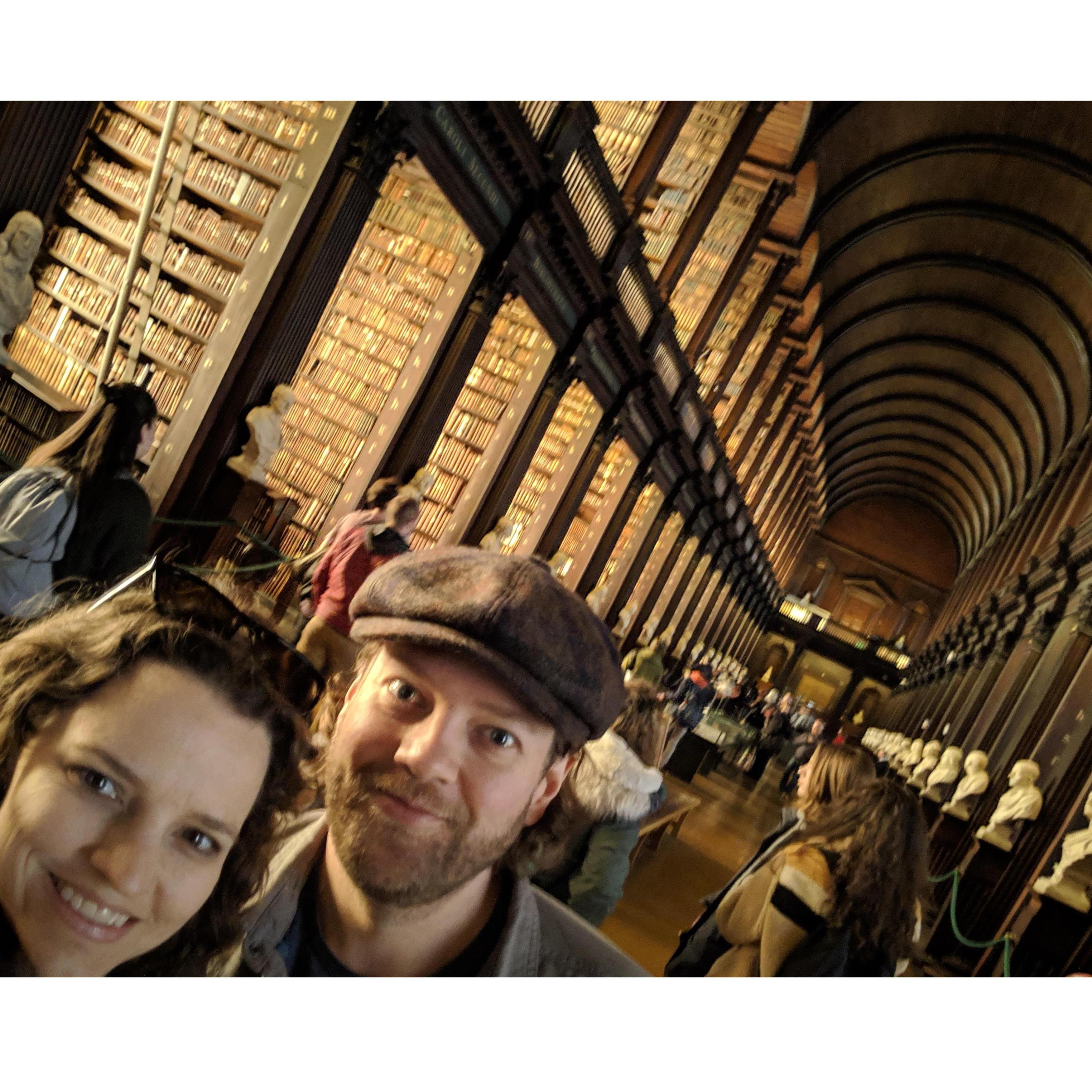 "That’s what Hermione does," said Ron, shrugging. "When in doubt, go to the library."