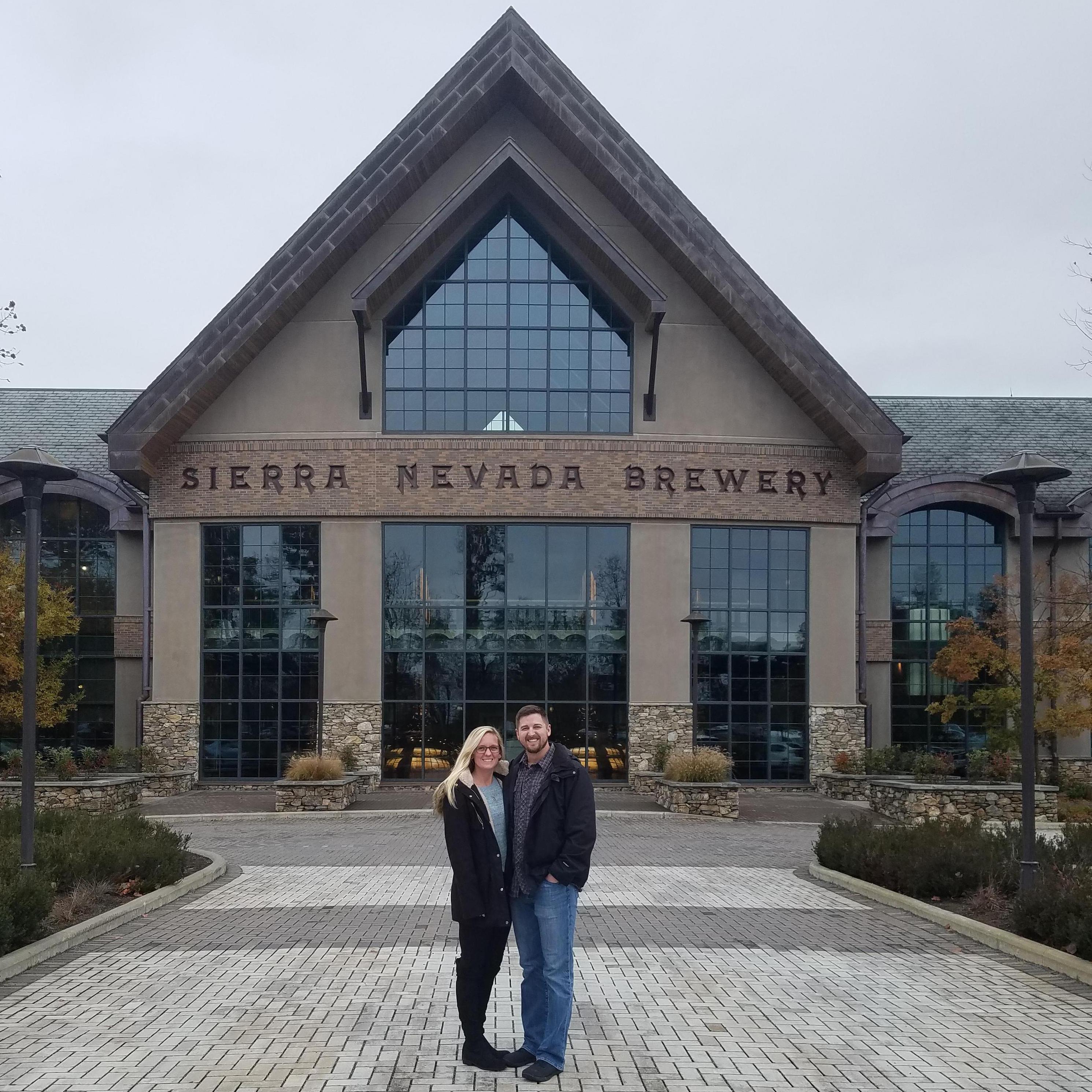 Our first visit to the Sierra Nevada Brewery in Asheville, NC.