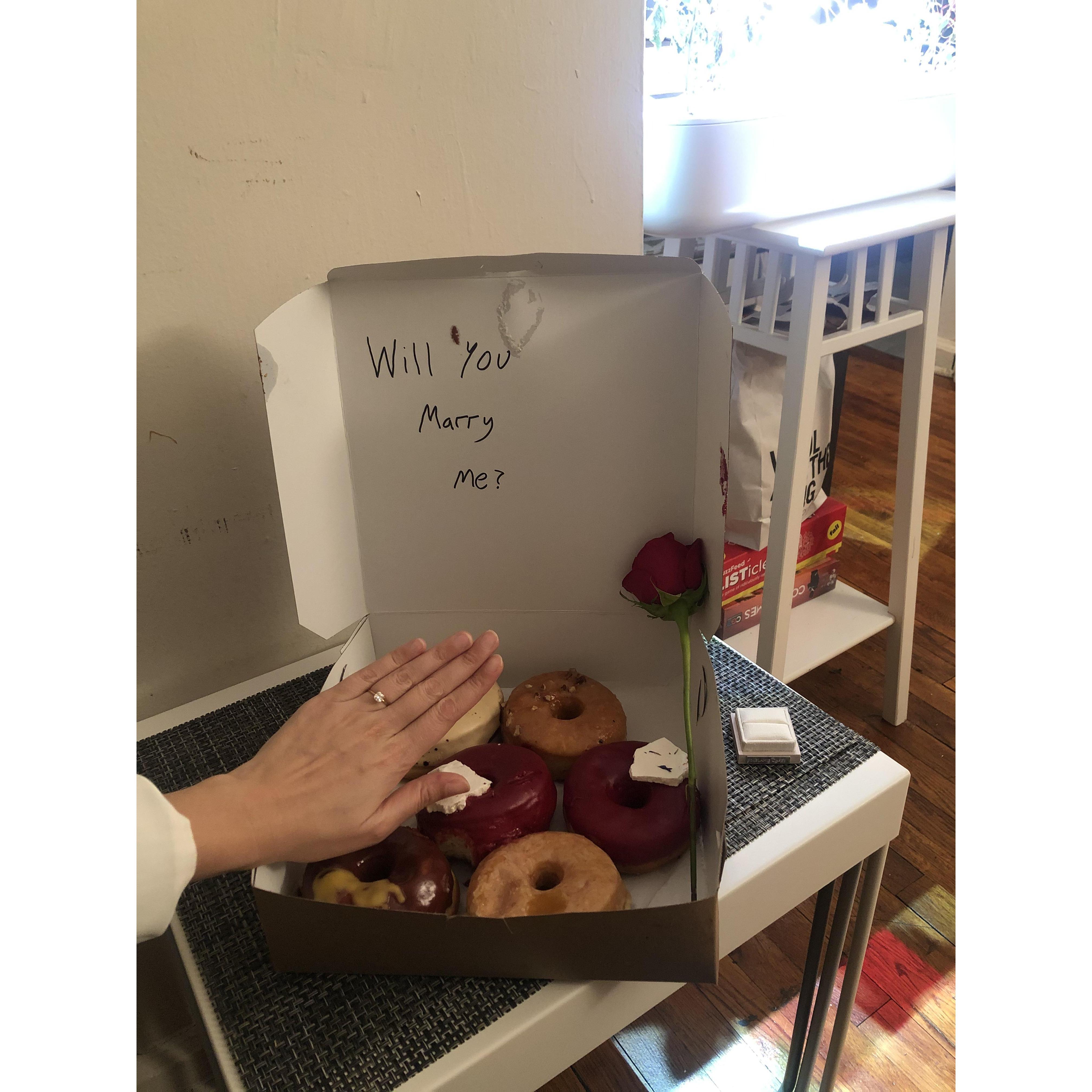 ¡Acepto las donas!
I doughnut!