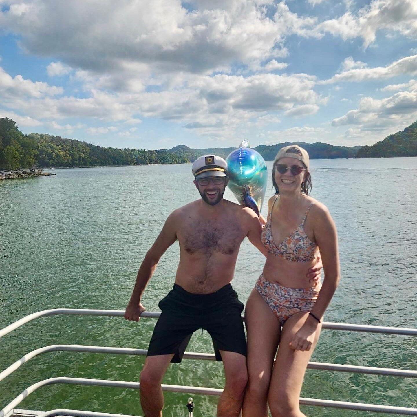 Zach's bday on a boat!