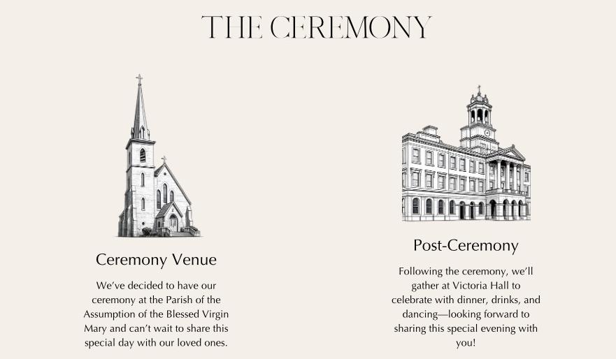 The Wedding Website of Shannon Gibson and Brooks McDonel