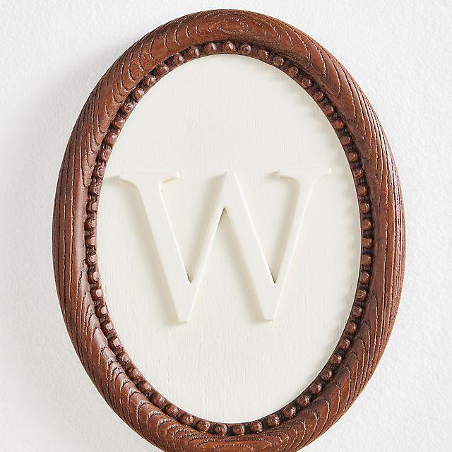 Emery Wood Monogram Gallery Wall Charm