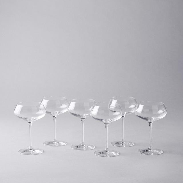 Italian Cocktail Coupe Glasses (Set of 6)