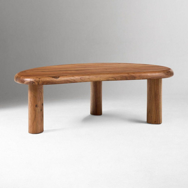 Cannellini Coffee Table, Cool Walnut