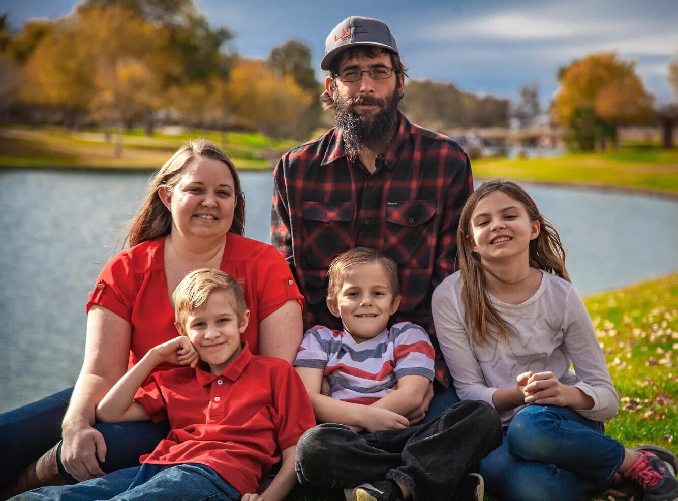 our blended family of 5!