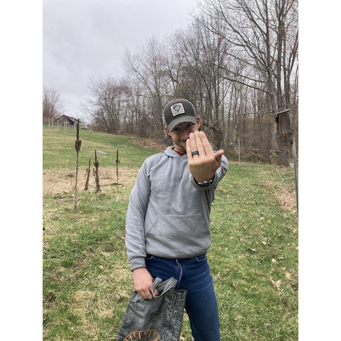 The proposal (part 1)! April 2023, Rochester New Hampshire