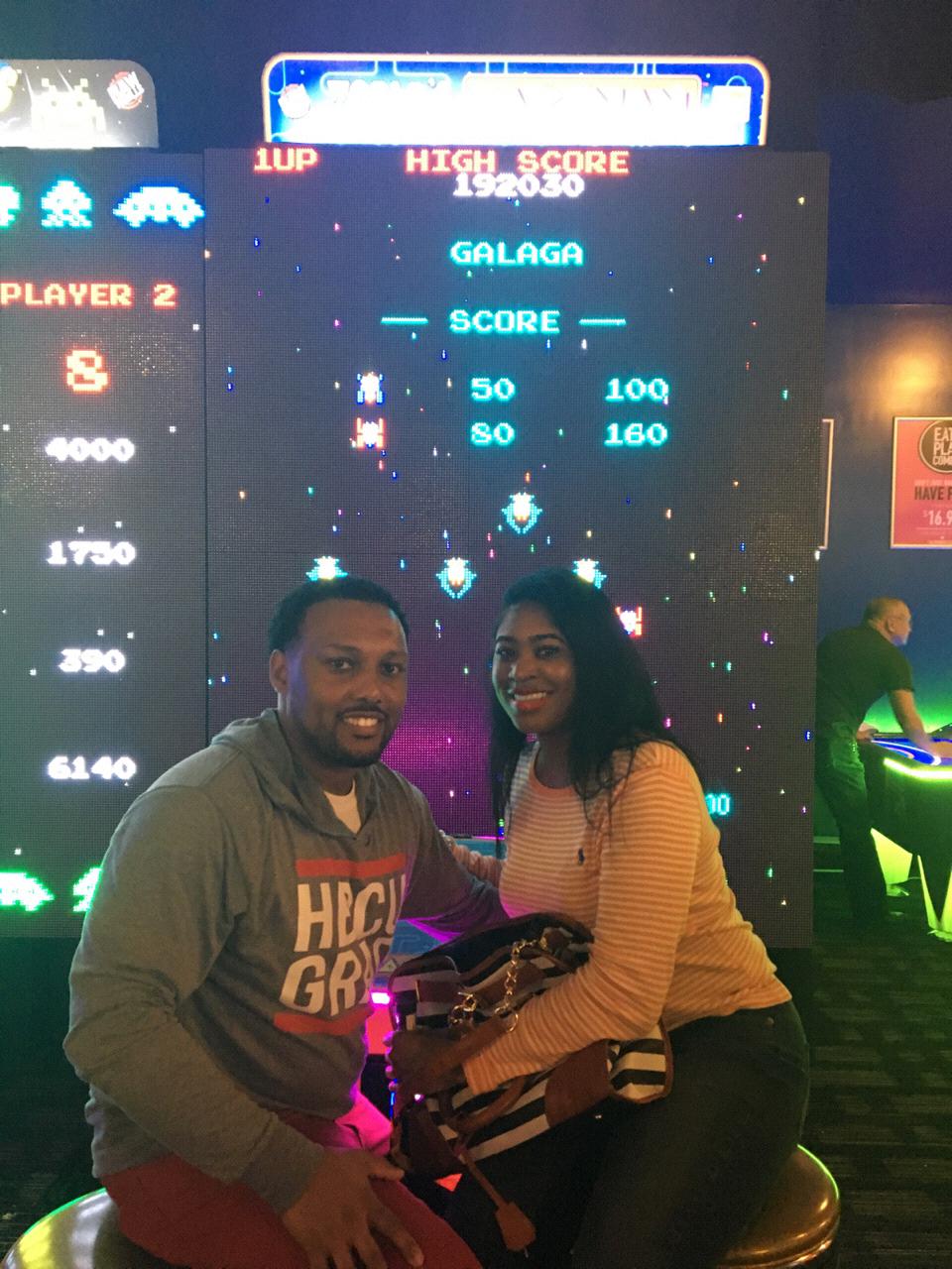 Game night at Dave & Buster’s.02.10.2018