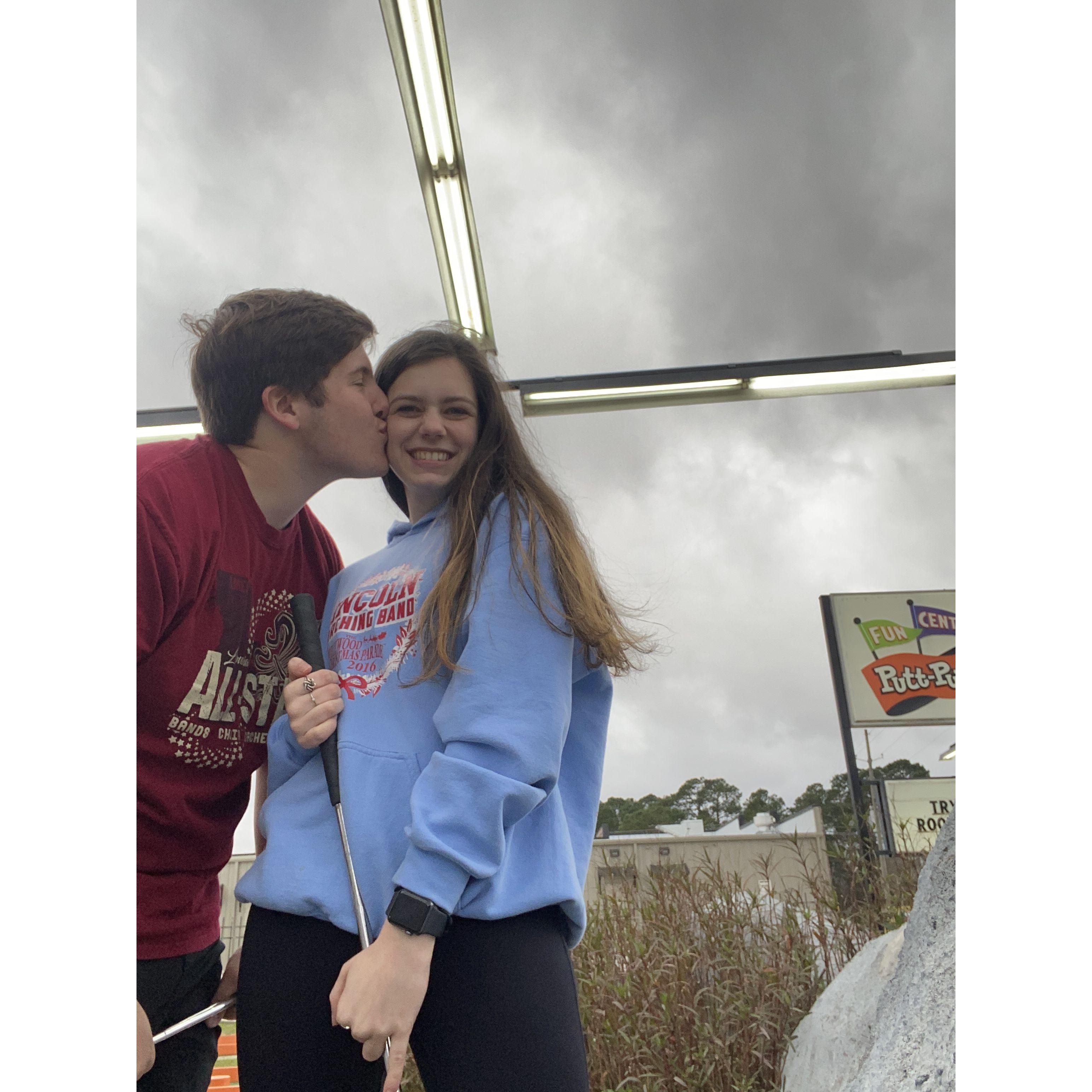 Our first anniversary. February 2020