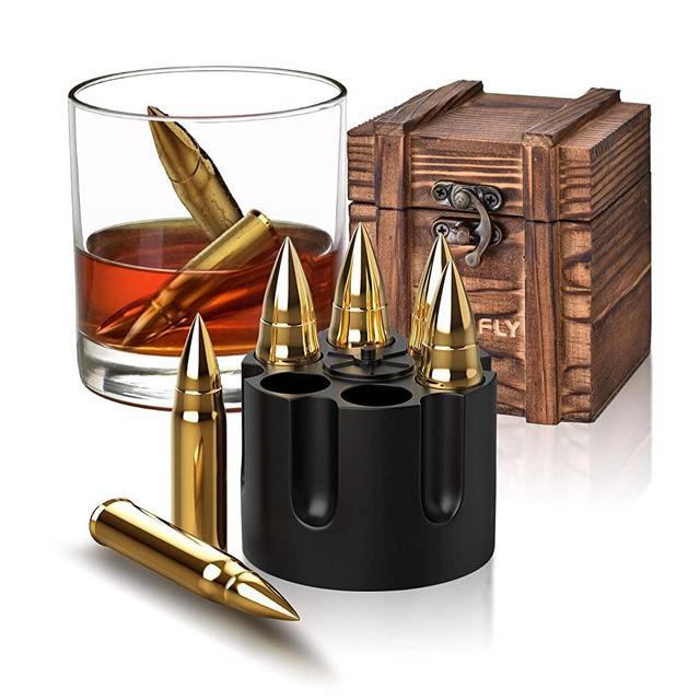 Gifts for Men Dad, Christmas Stocking Stuffers, Whiskey Stones, Unique Fathers Day Gifts, Birthday Ideas for Him Boyfriend Husband Grandpa, Cool Gadgets Presents
