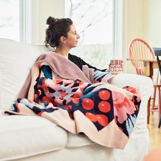 Italian Merino Wool Bittersweet Throw Blanket