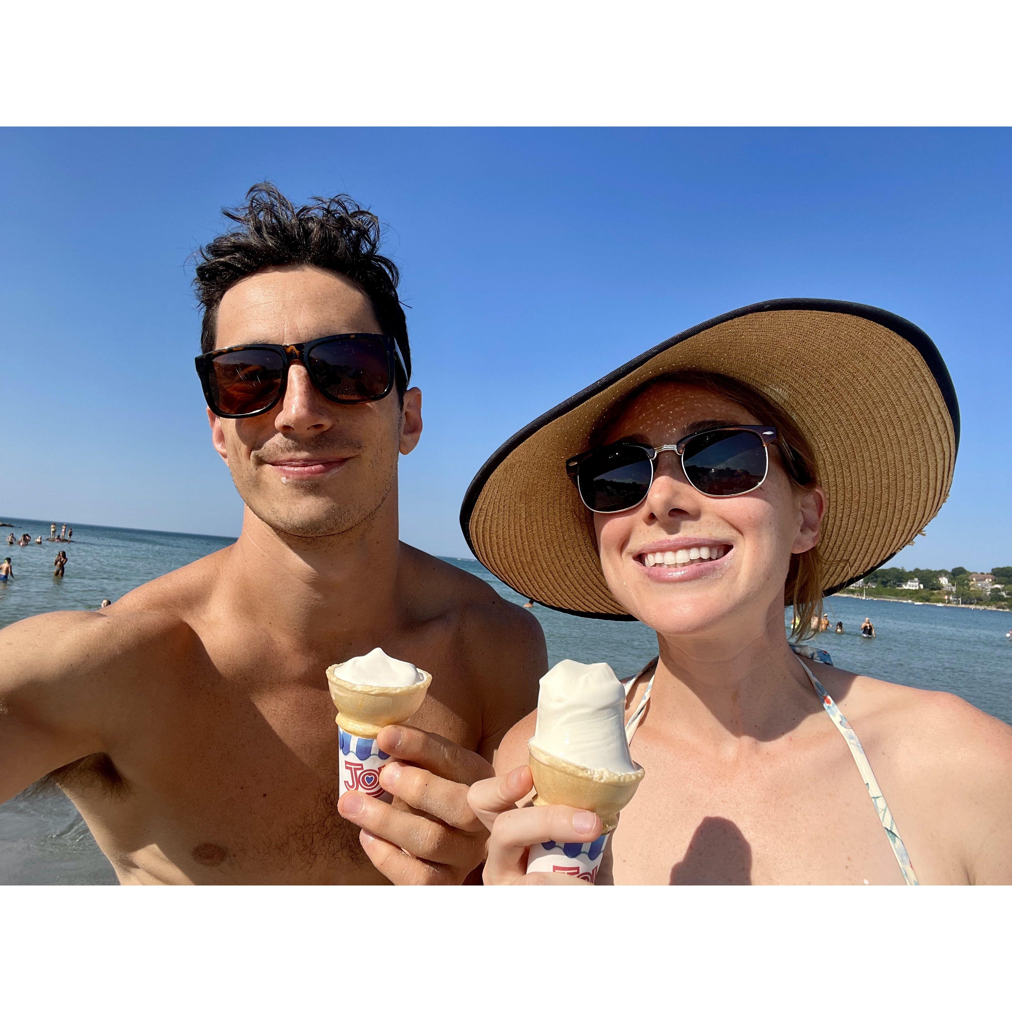 Escaping the heat wave on the North Shore, MA!