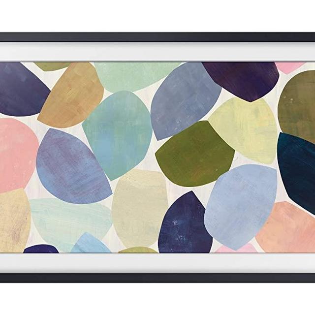 SAMSUNG 32-inch Class The Frame TV with Customizable Black Bezel (2020 Model)