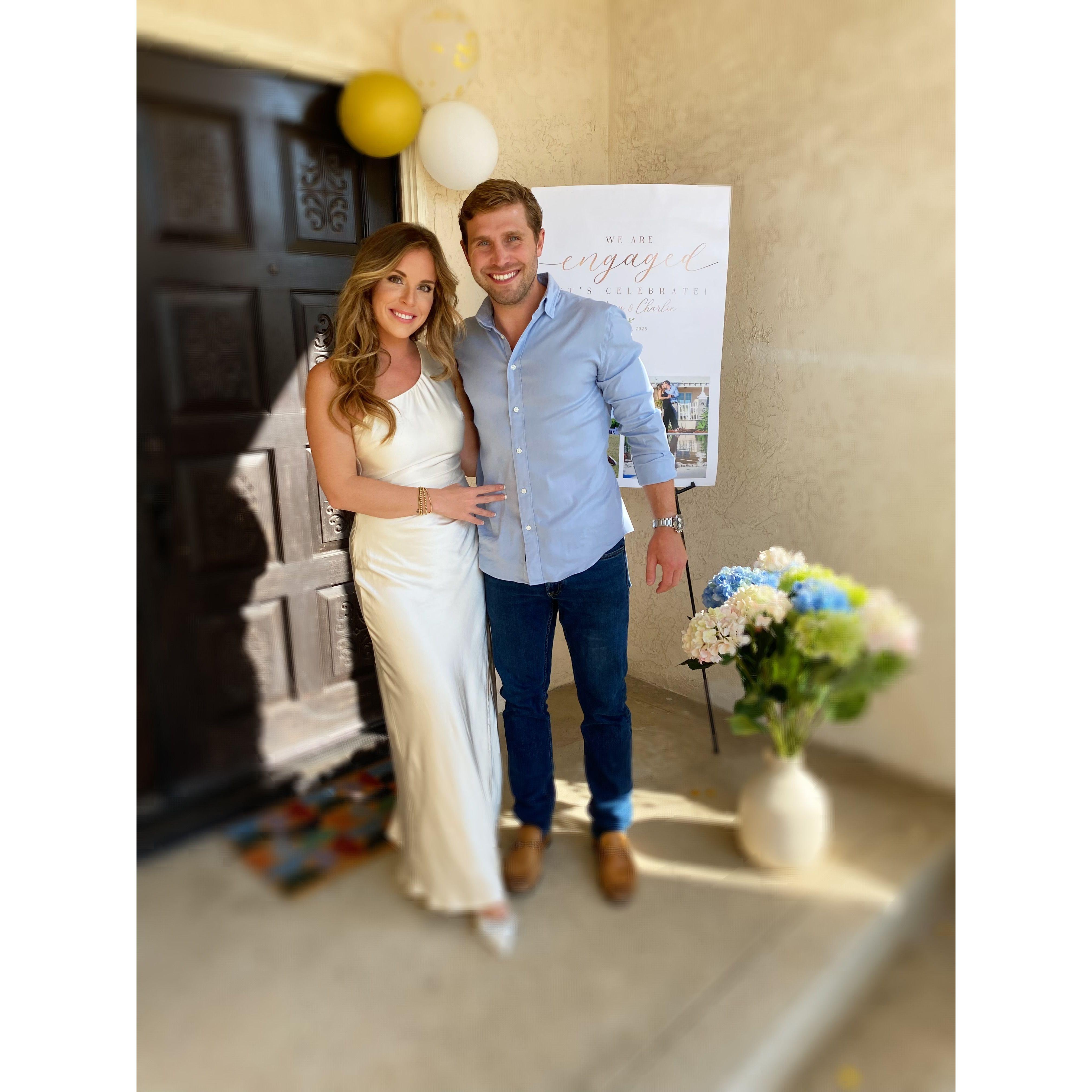 Our engagement party was filled with so much love, laughter, and joy, making it a celebration we’ll always remember.