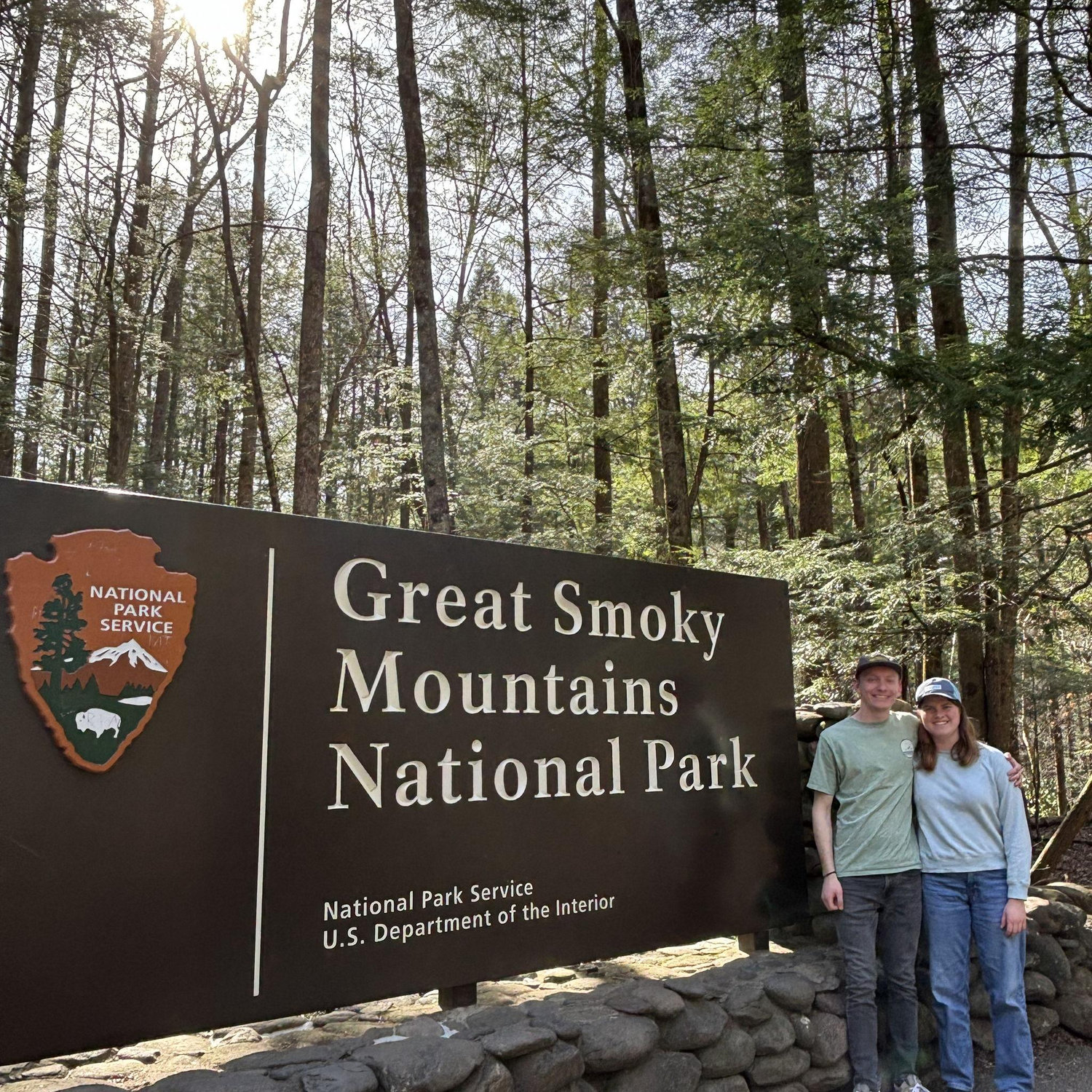 Alex and Camille love going to National Parks and collecting stamps from the visitor centers.