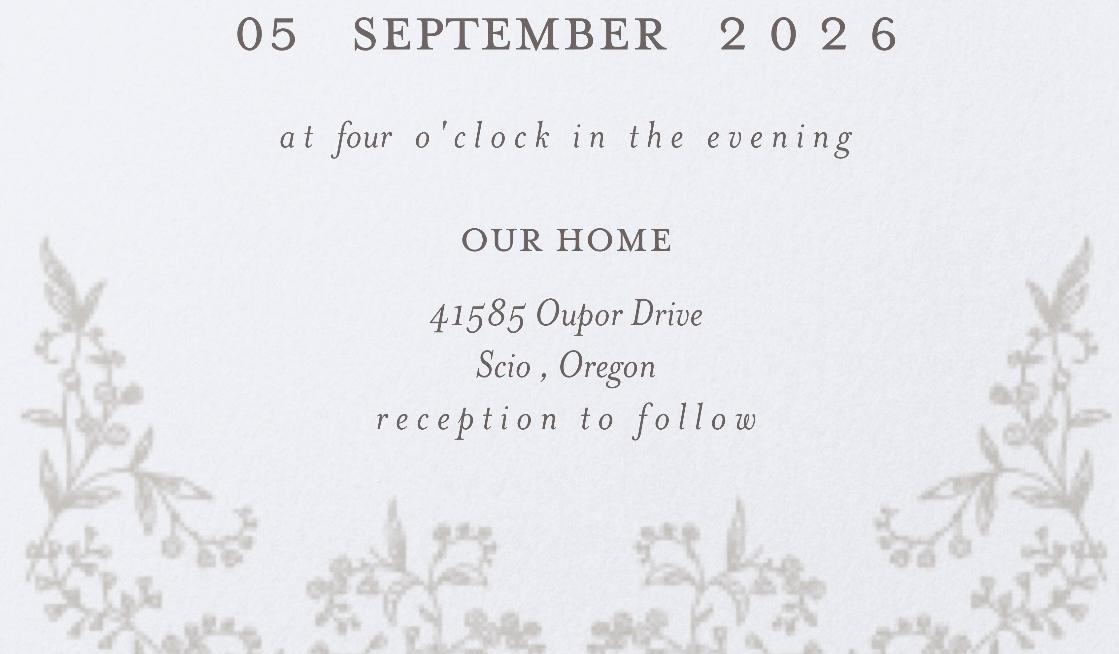 The Wedding Website of Brittany Axmaker and Benjiman Hughes