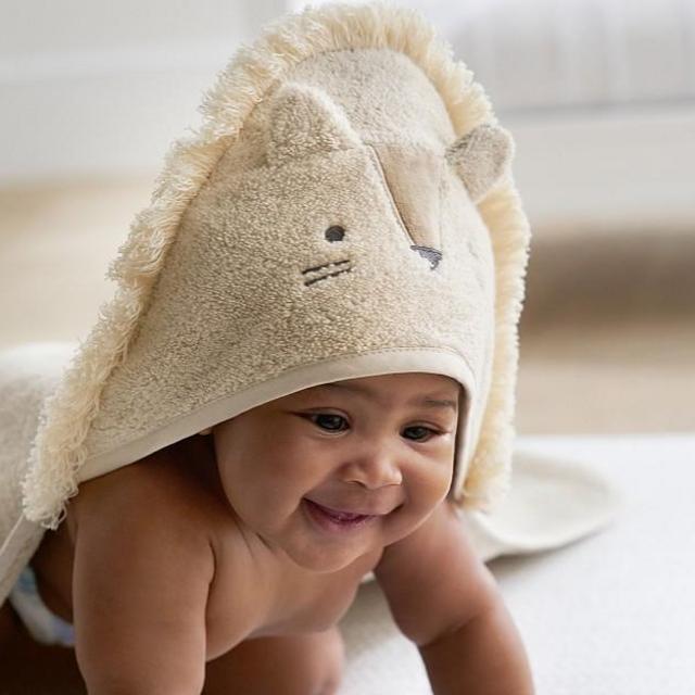 Super Soft Lion Baby Hooded Towel & Wash Cloth