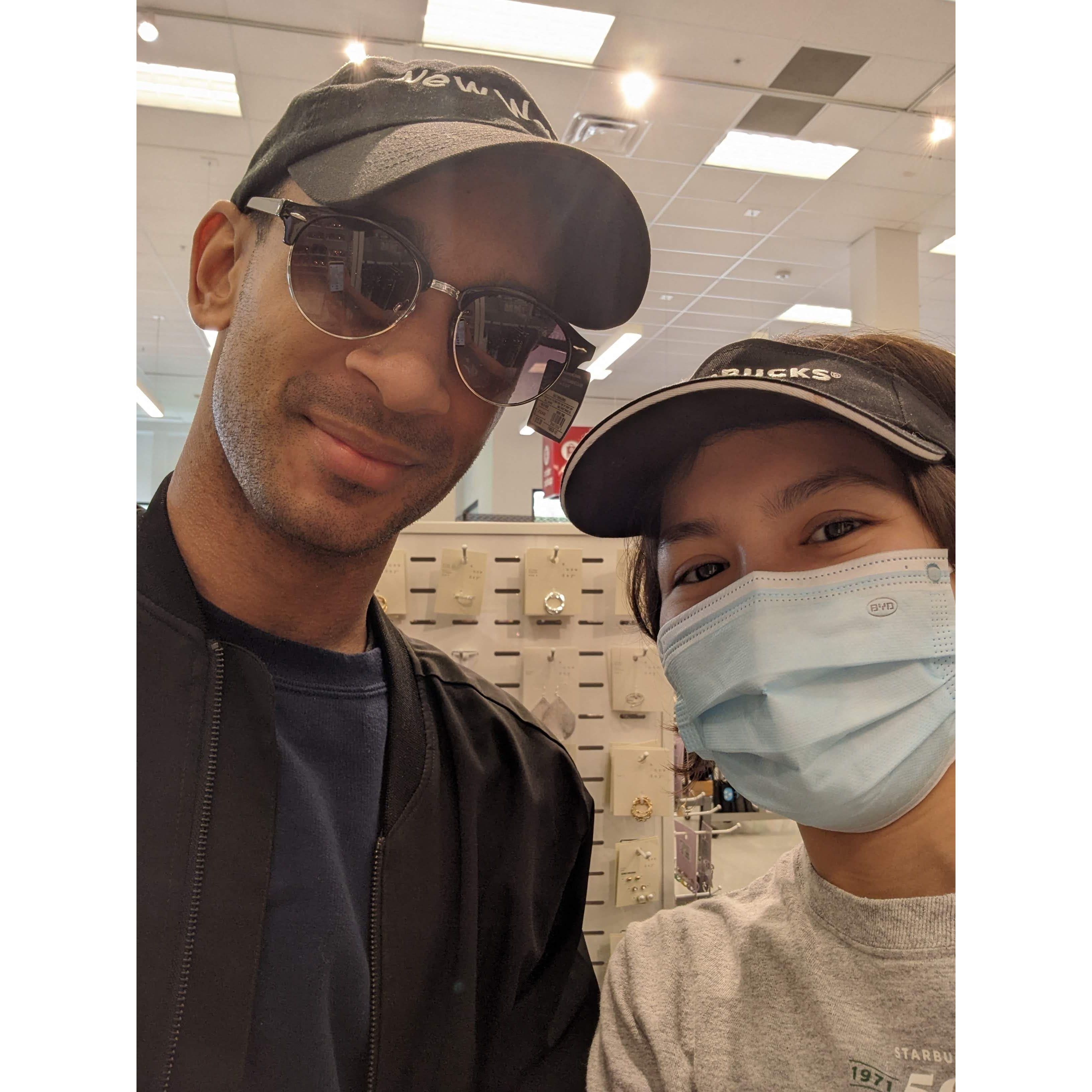 Ian visited me on a work break!