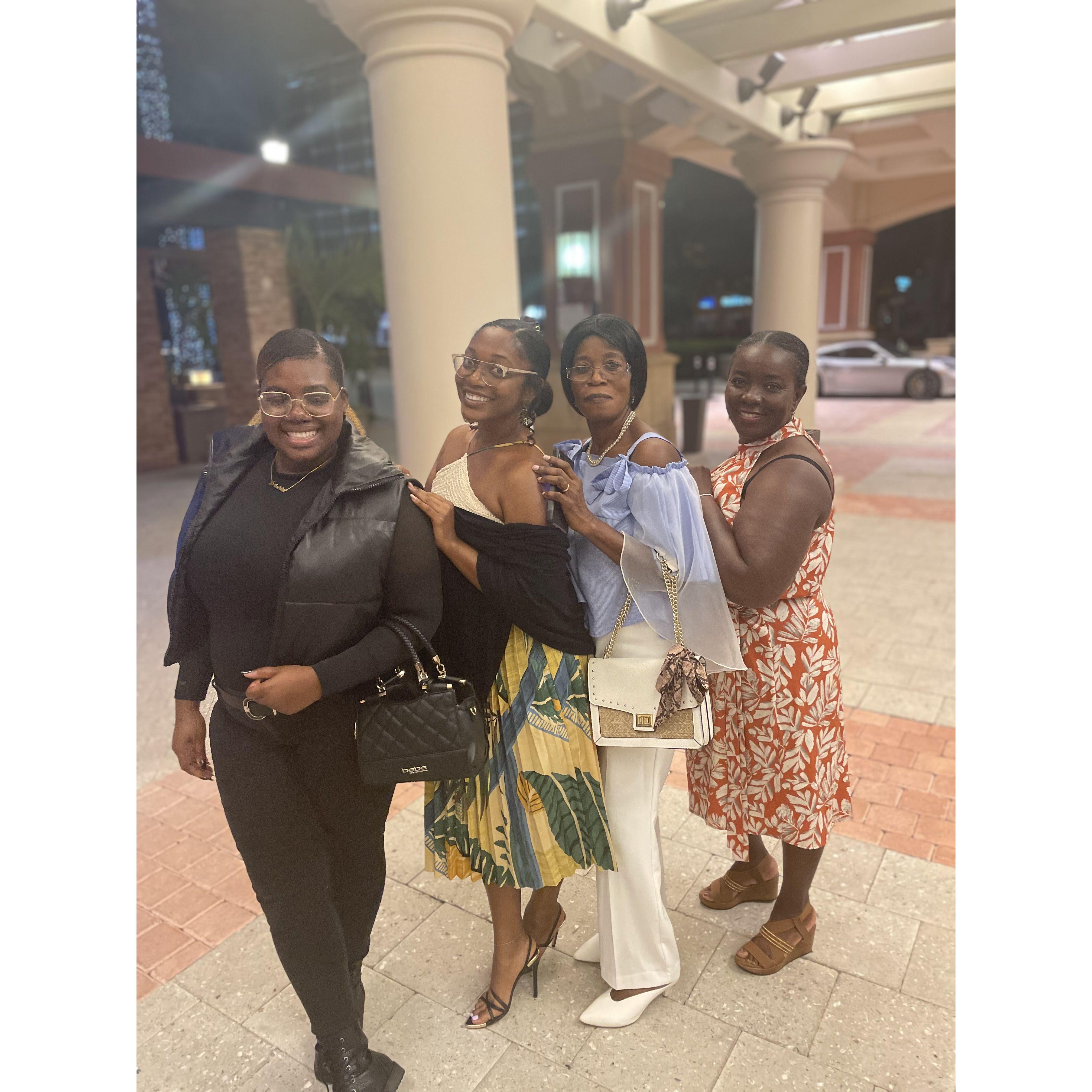 Dinner with the lovely in-laws