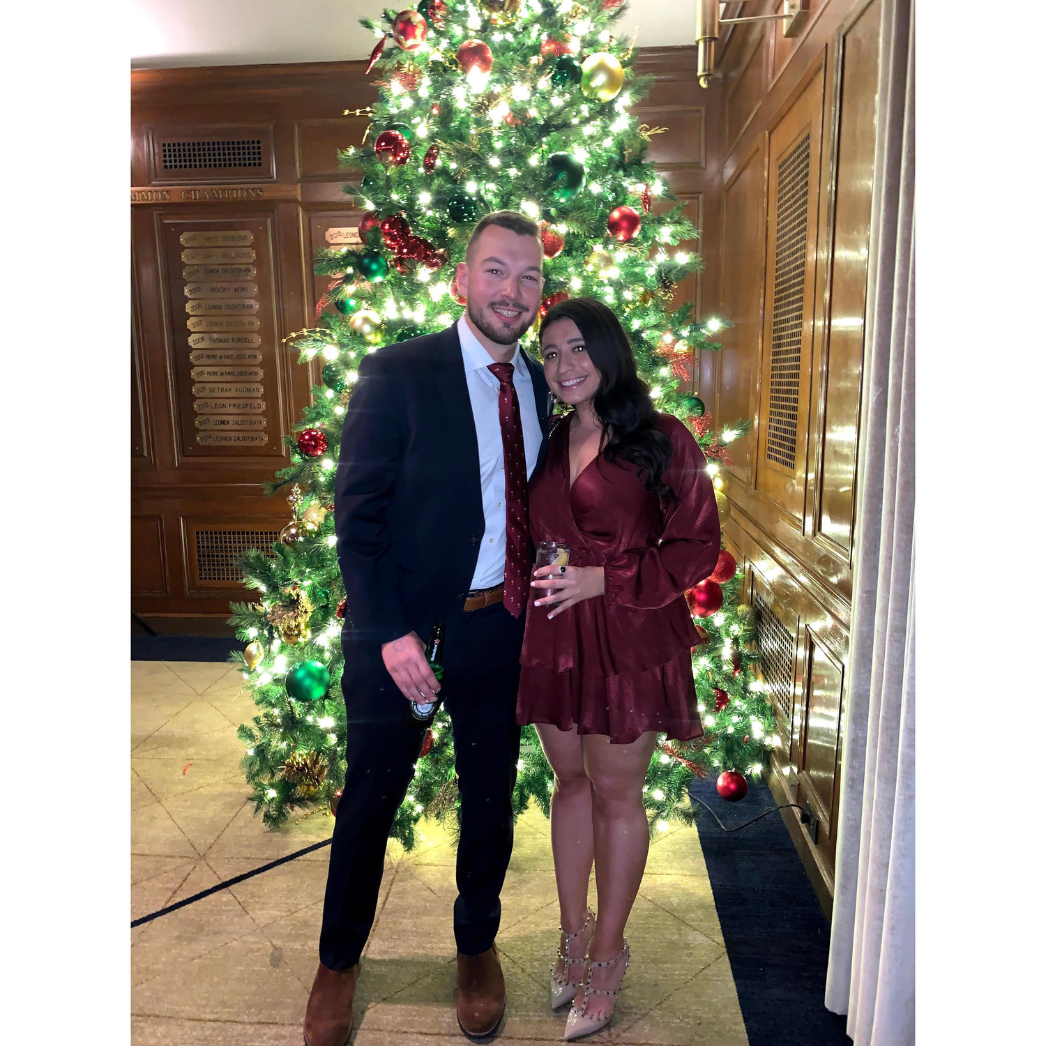 New York Athletic Club Christmas Party. 
2019.