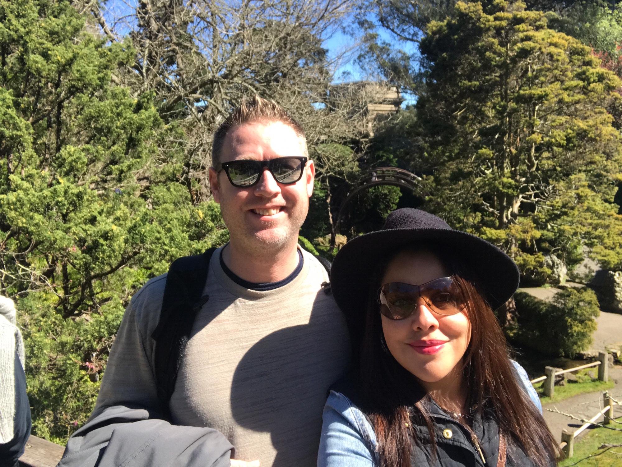 Our first vacation in Japanese Tea Garden in San Francisco - California. We really love it!!