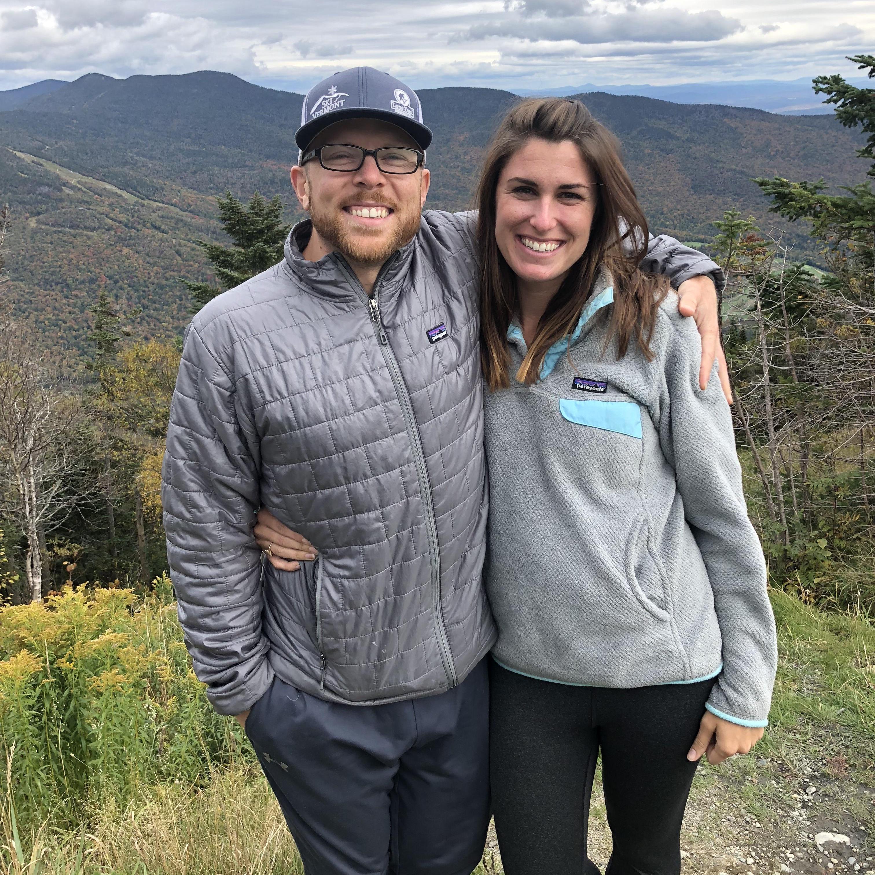 Autumn views from Mt. Mansfield, VT