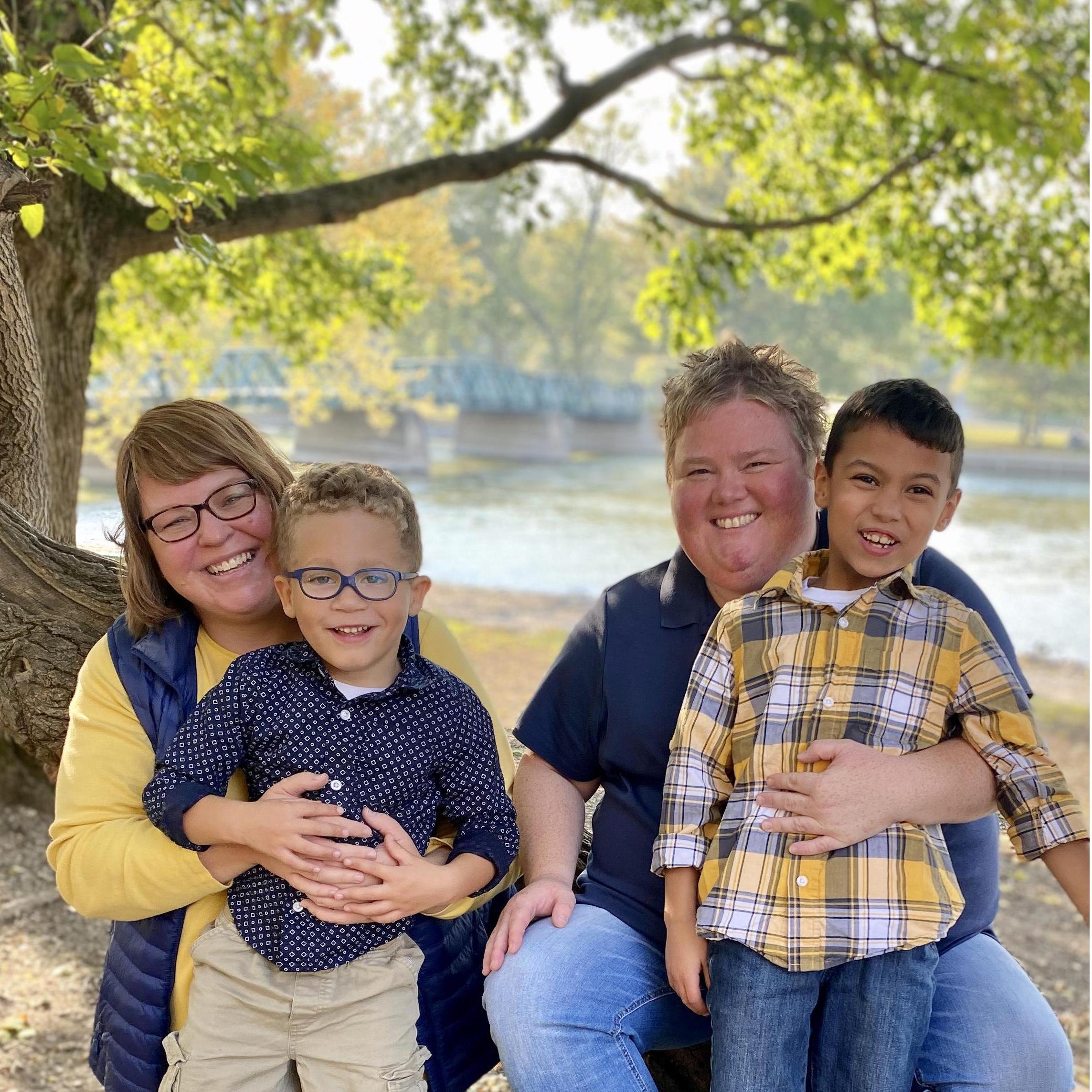We got better at the family photos...