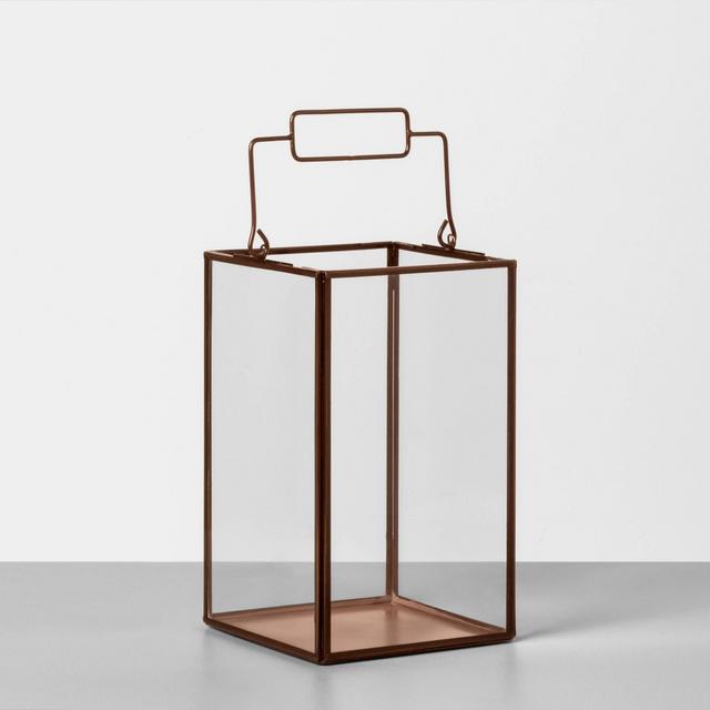 10" Square Lantern Copper - Hearth & Hand™ with Magnolia