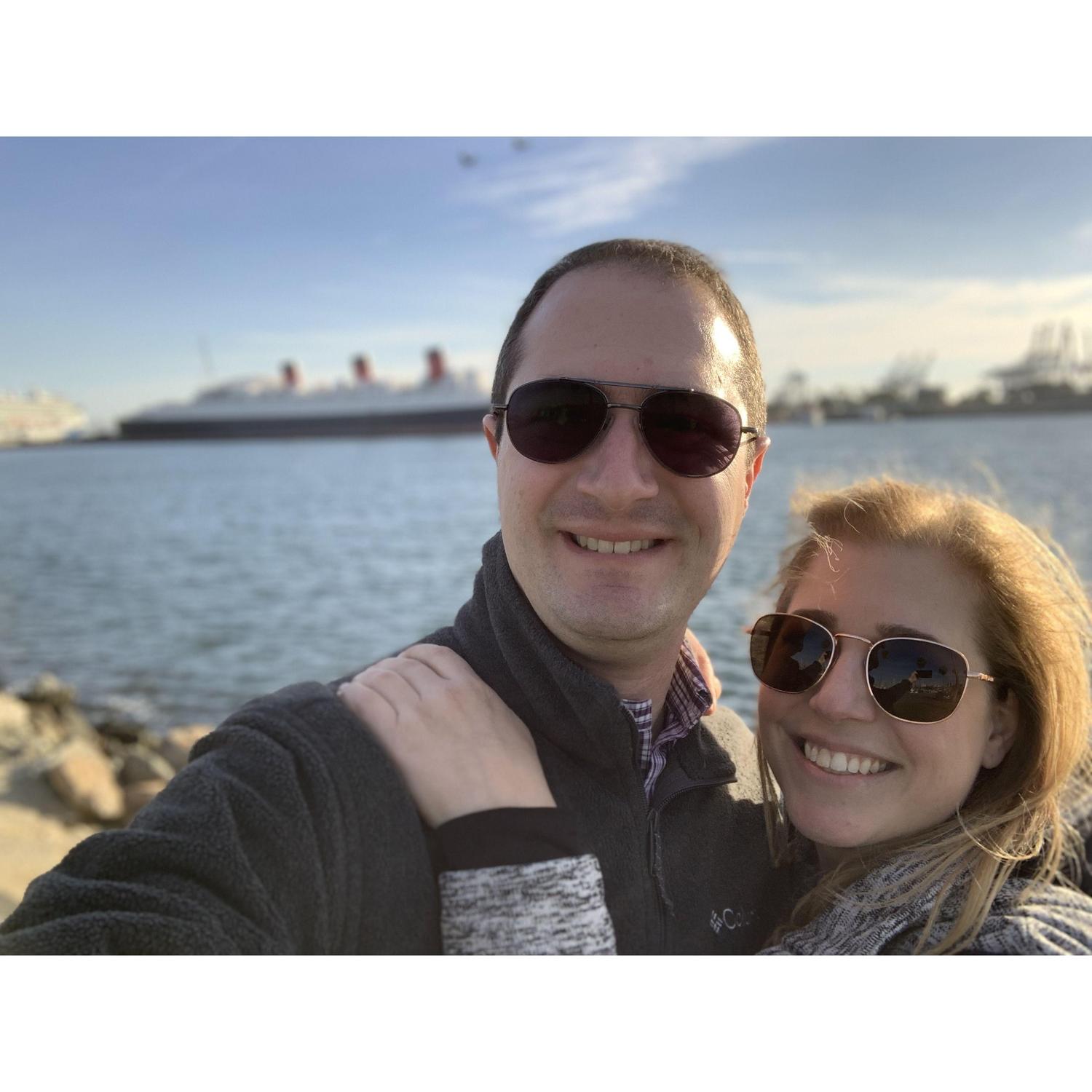 Long Beach... California!
Jen said "my Long Beach is better than your Long Beach!"