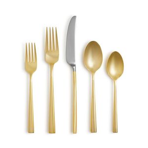 kate spade new york Malmo Gold 5 P-Piece Place Setting
