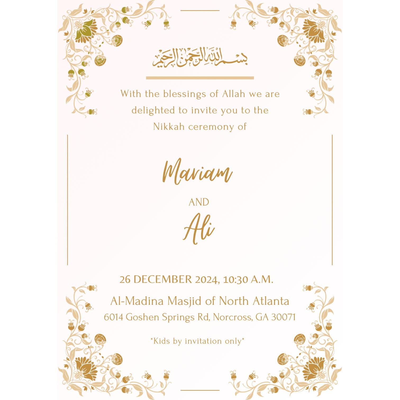 Nikkah Ceremony