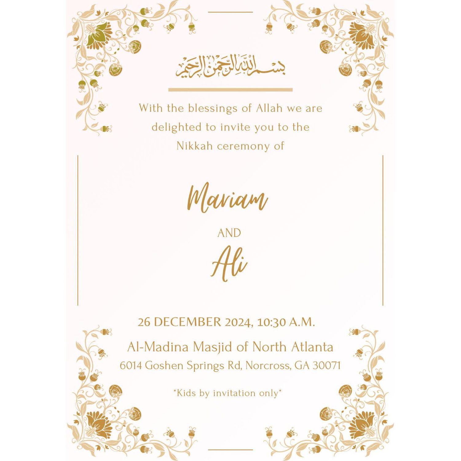 Nikkah Ceremony