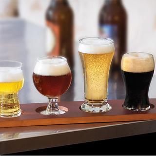 Craft Brews 4-Piece Beer Tasting Glass Set