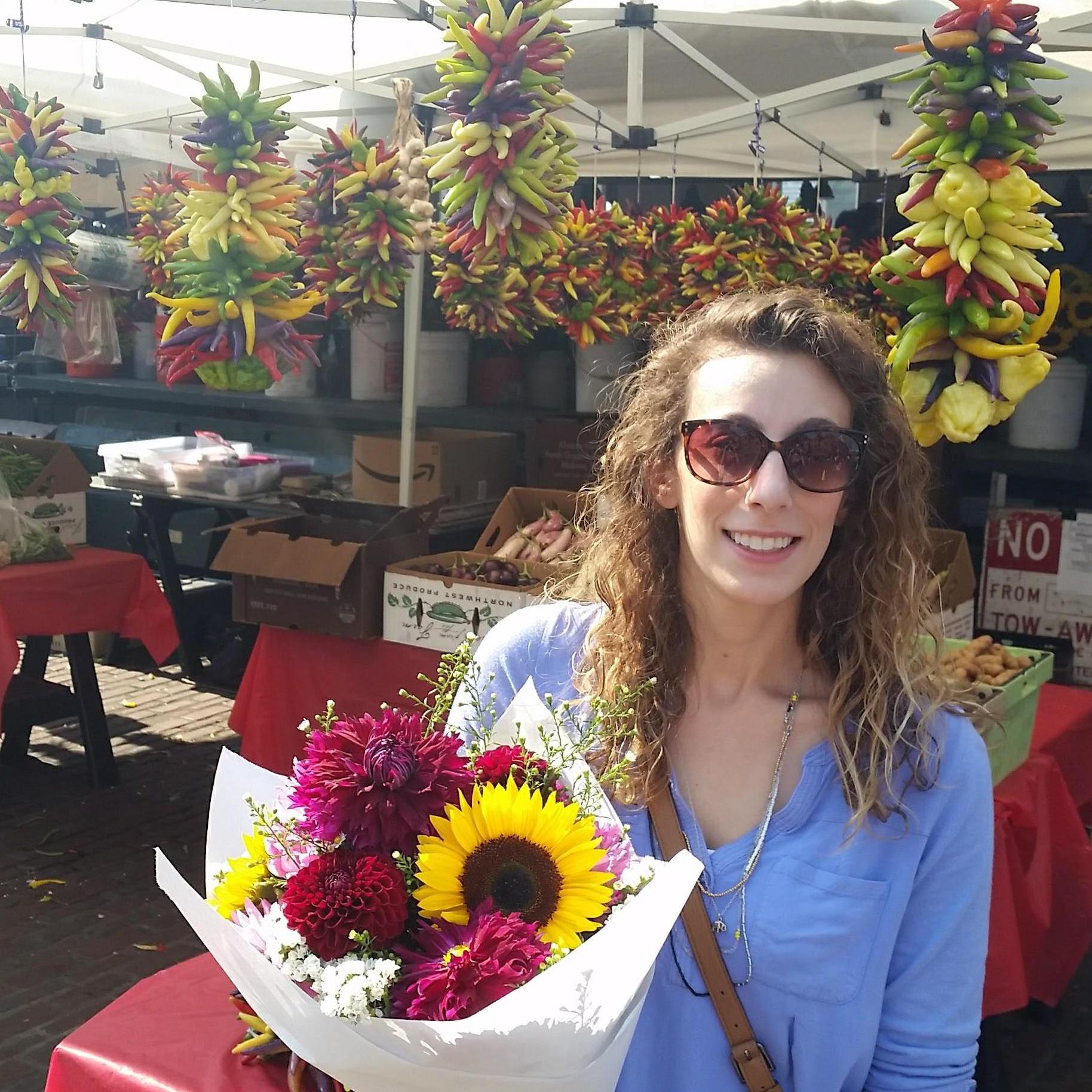 Pike Place Market in Seattle!
My monthly flowers from Tom! <3
