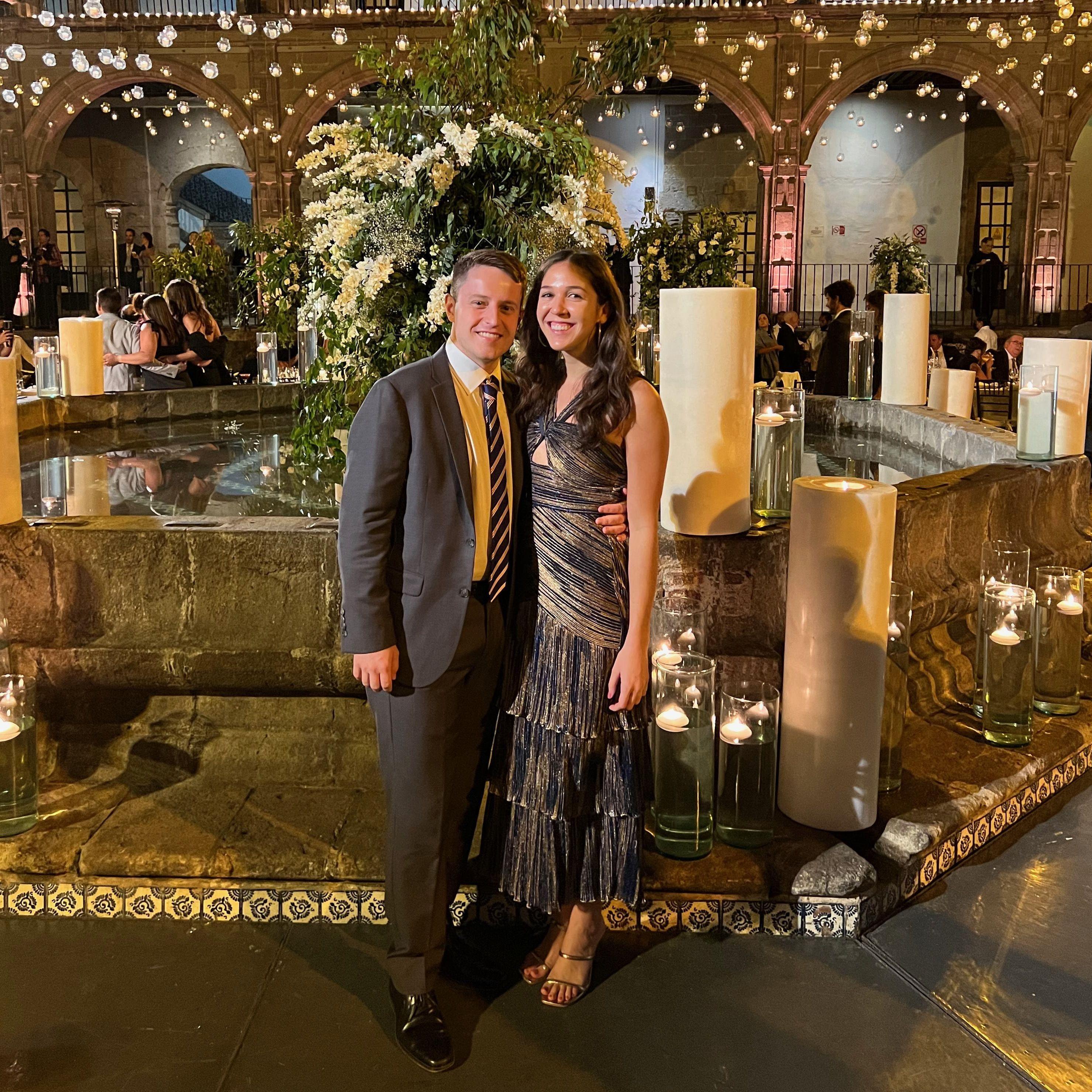 John and Annalise traveled to Mexico City for a wedding in October, 2022. John may not have known, but Annalise was definitely taking wedding notes at the time.