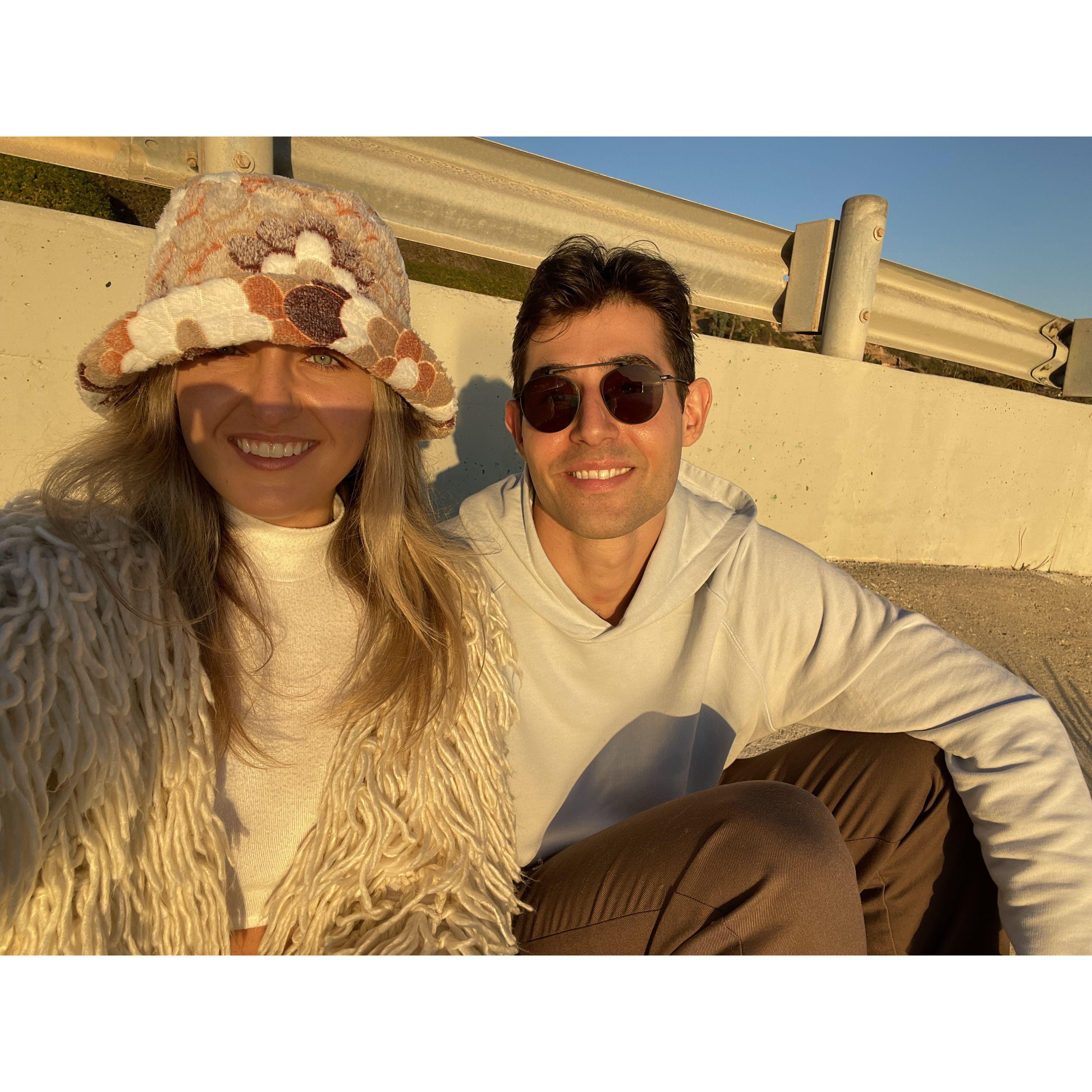 "Our Spot" overlooking the PCH & Malibu Beach