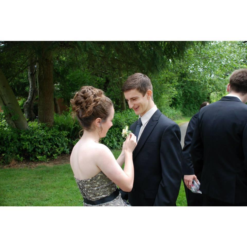 Zach's prom- if it weren't for his prom, we may have never gone on a date! Spring 2013