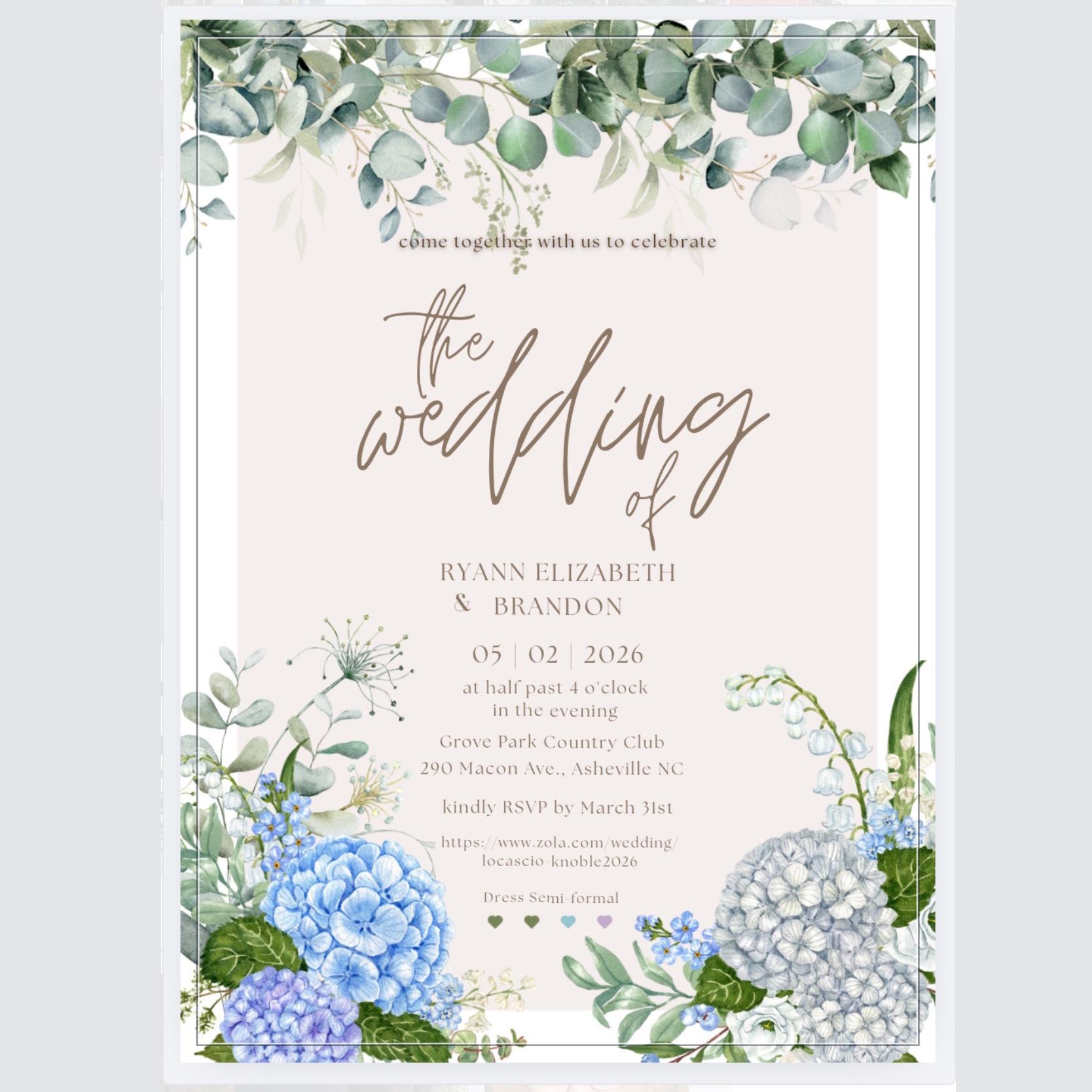 Wedding Invitation