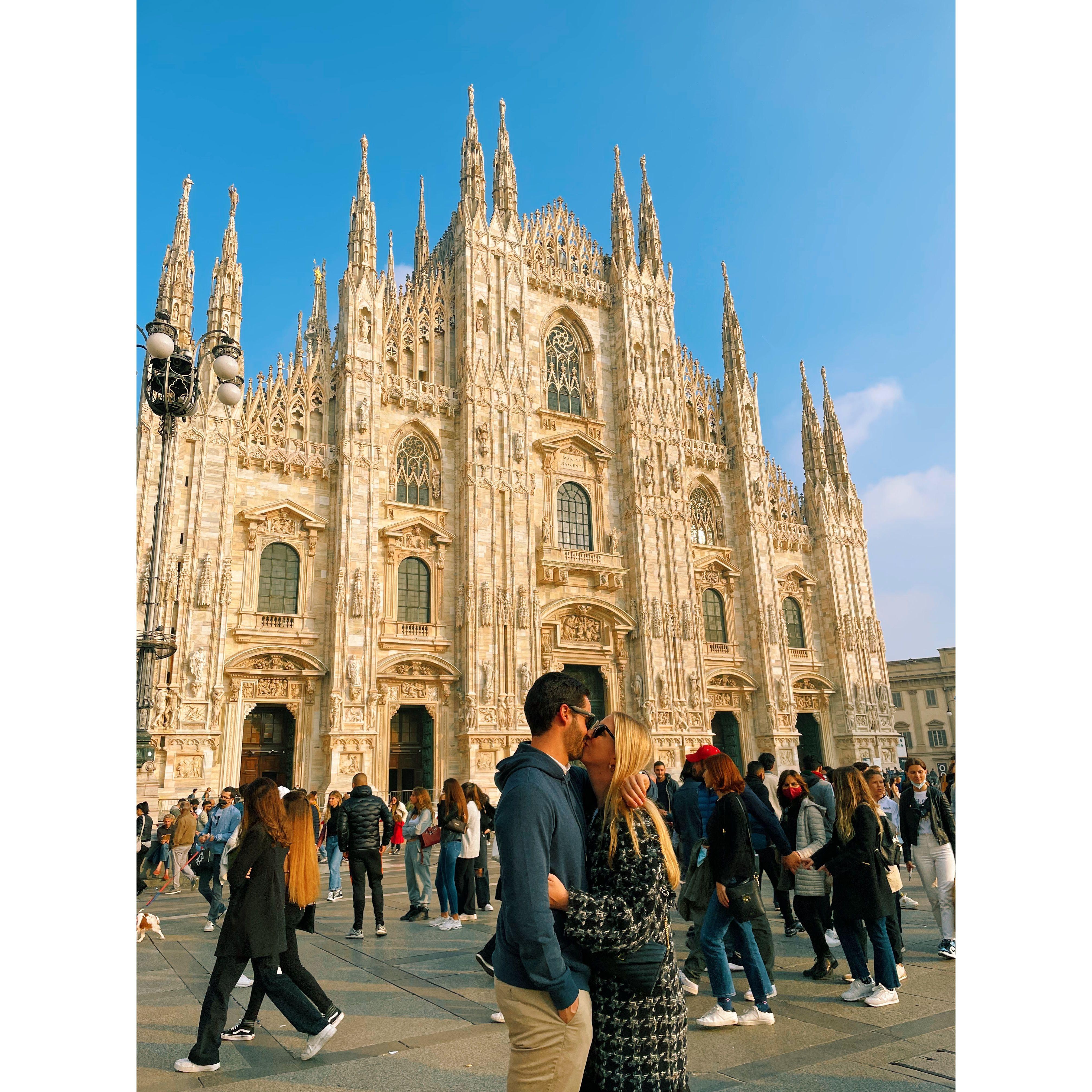 Laura's birthday trip to Milan - where Pedro said "I love you" for the first time