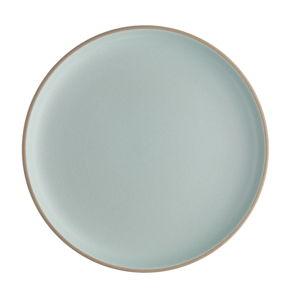 Heath Coupe Serving Platter in Aqua