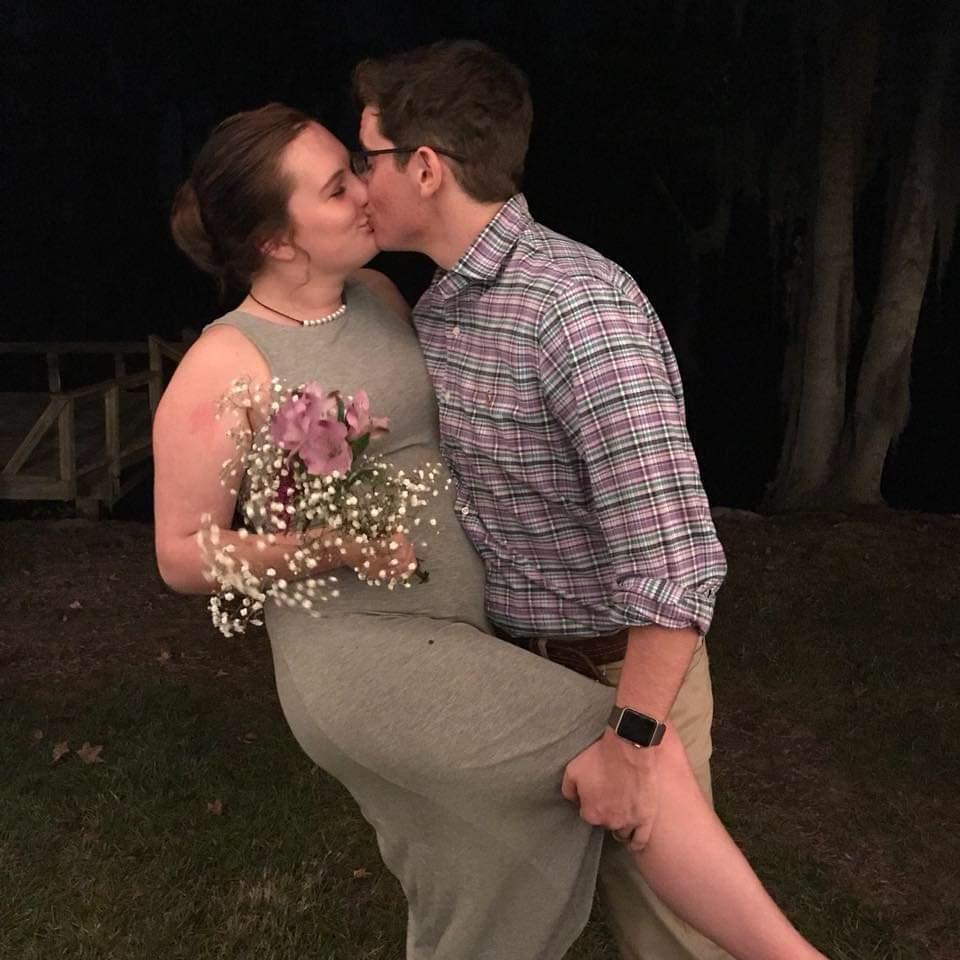 I had the hottest date to our friend's wedding in November 2017.