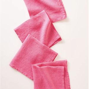 Edison Portuguese Linen Napkins, Set of 4