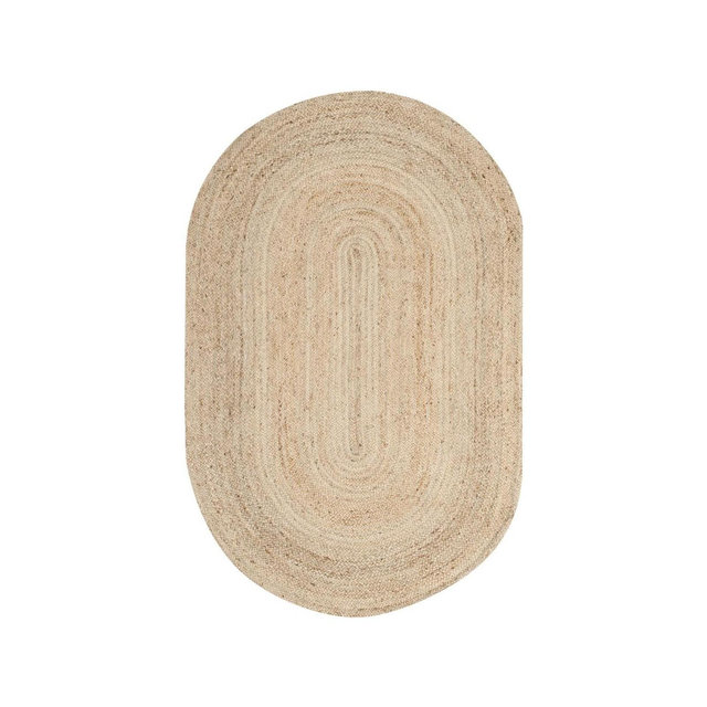 Cape Cod CAP252 Hand Woven Area Rug - Natural - 5'x8' Oval - Safavieh.