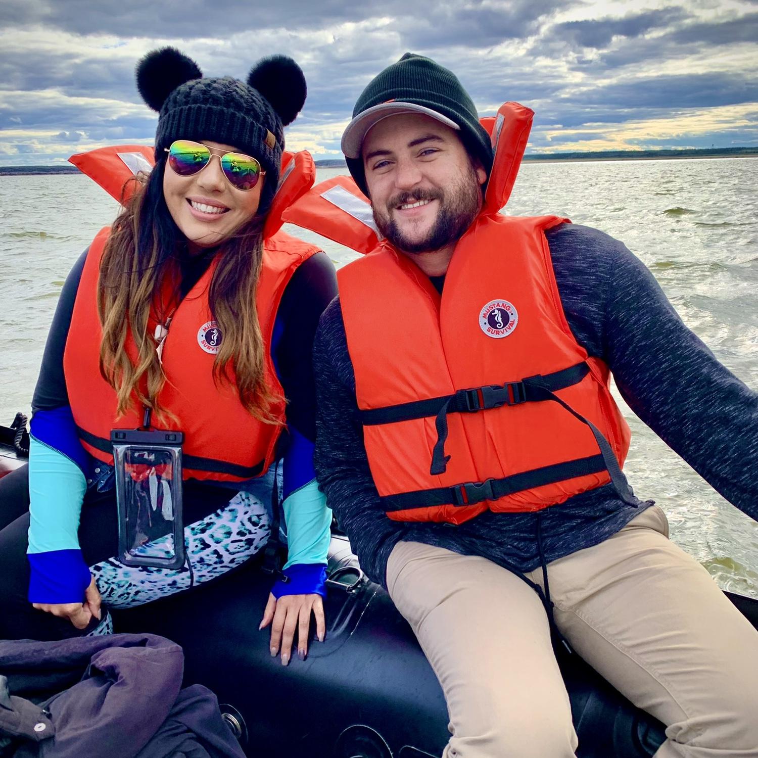 Beluga whale watching!