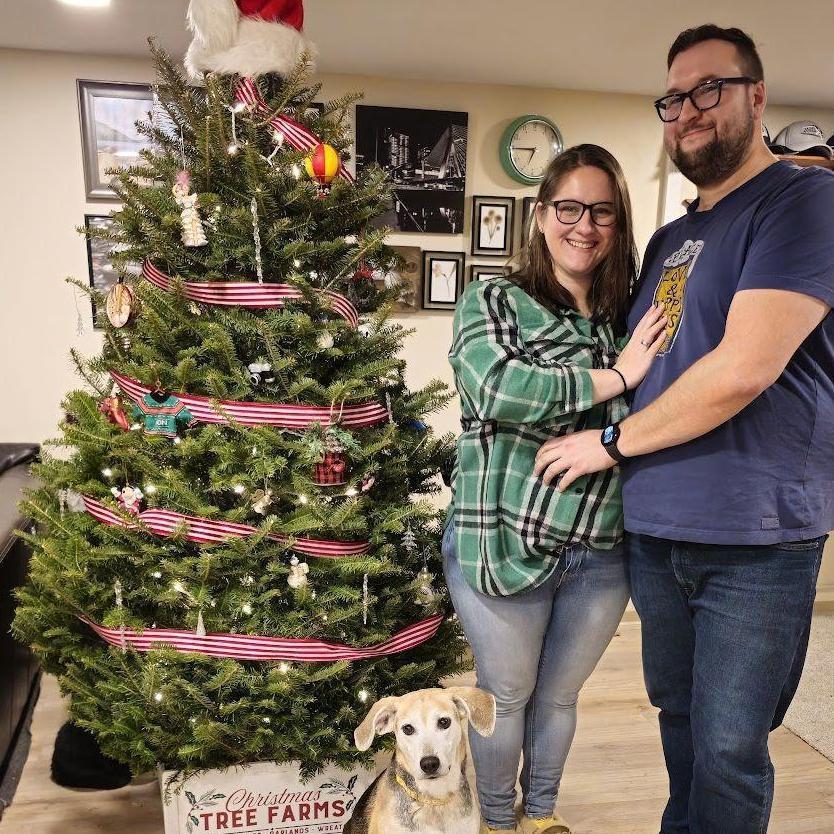 Our First Christmas Tree, December 2023