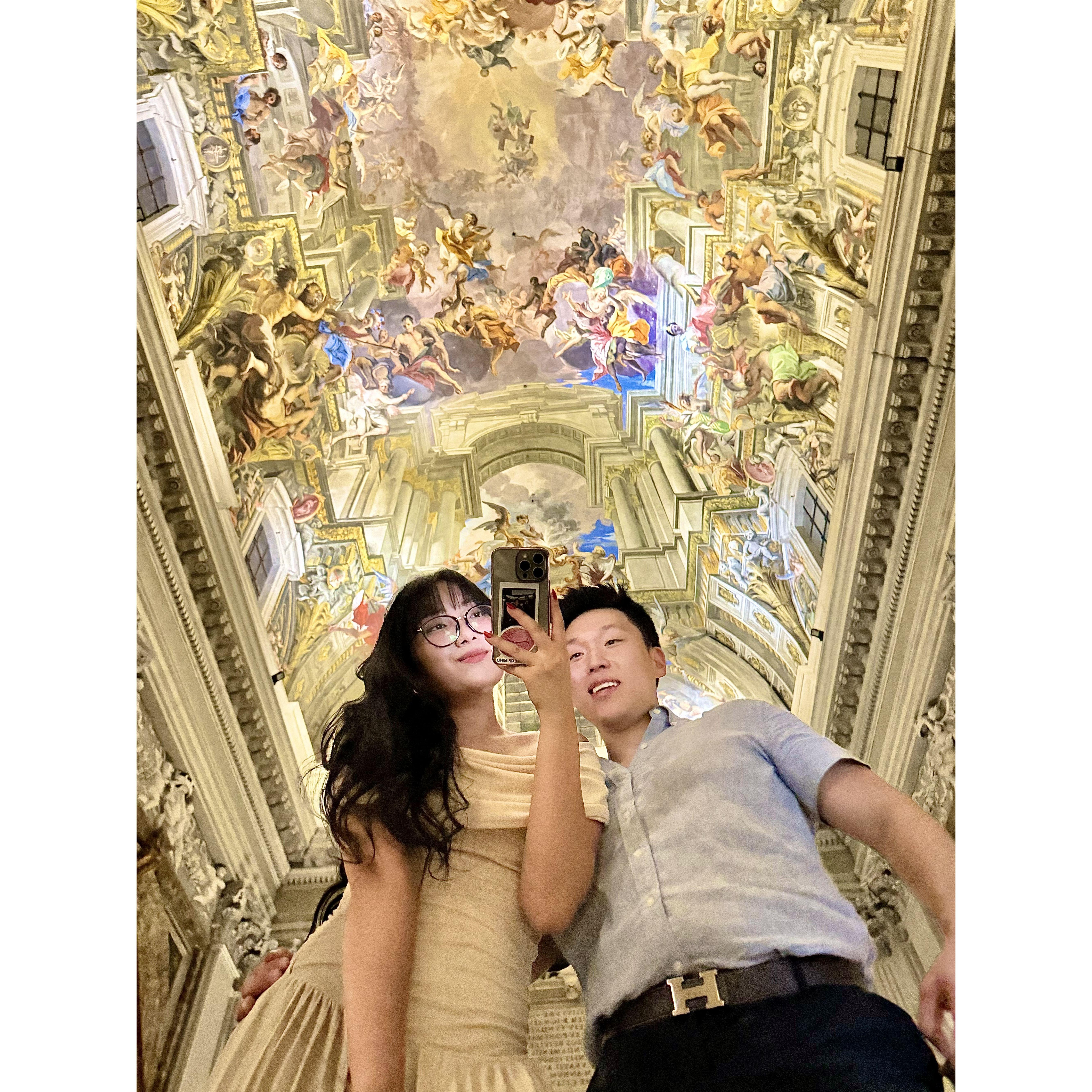 1st night in Rome, Italy
